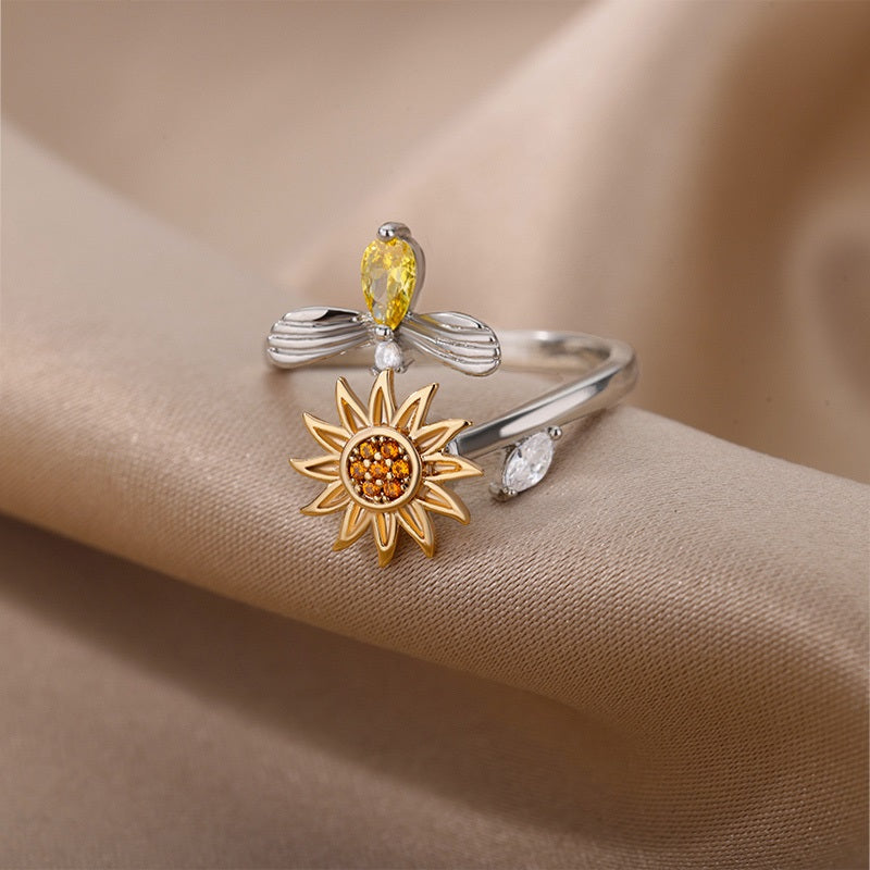 Honey-Bee Spinner Ring